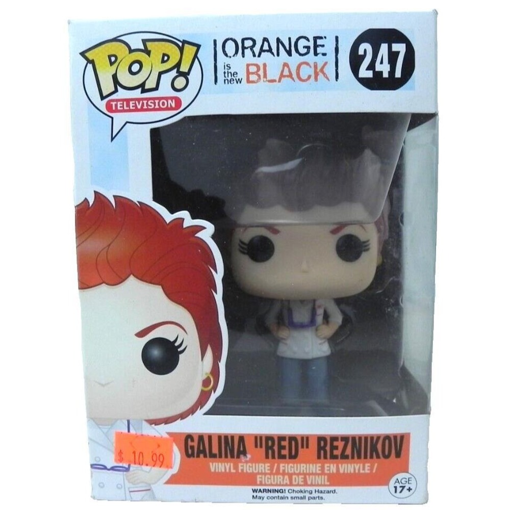 Funko POP!‎ Television: Orange Is The New Black Galina RED Reznikov #247 NEW